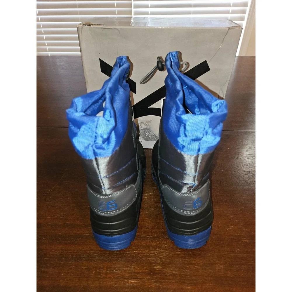 Arctix‎ Little Kid T Bar Winter Warm Dry Boot Nautical Blue Size US 2